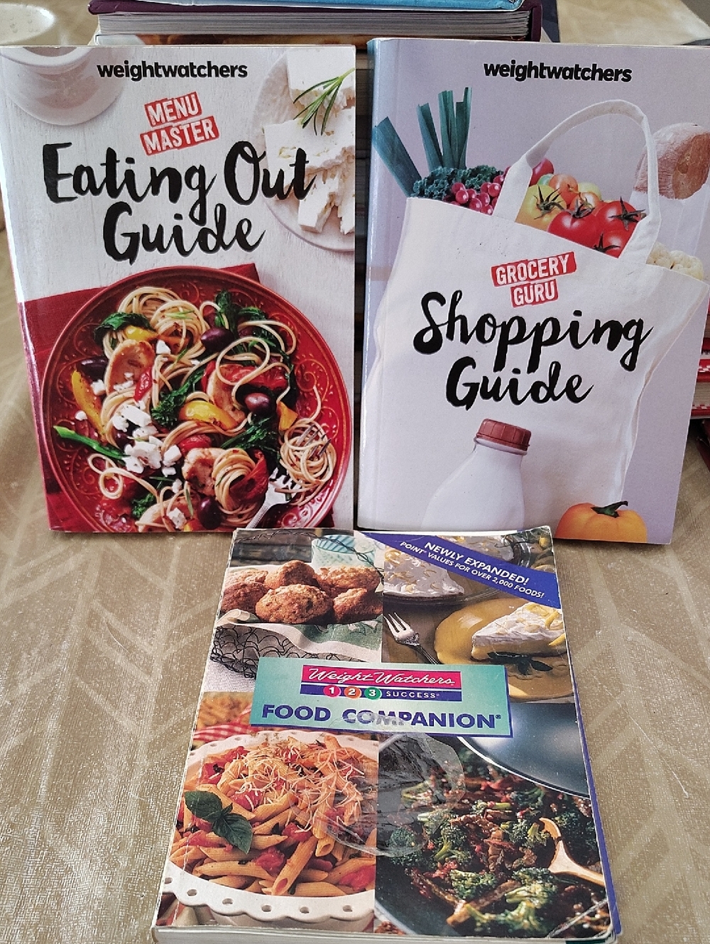 Set Of 3, Weight Watchers Guides